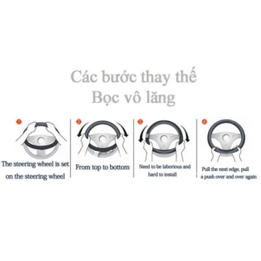 Bao vô lăng Sparco 40cm cho xe tải Kia K165 K250 K200 Bongo - Giá 140.000 VND 2