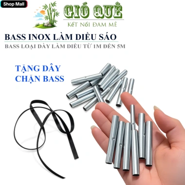 Bass Inox Dày 1M-5M Tặng Dây Chặn Bass Phụ Kiện Diều Sáo GIOQUE.STORE 19.000đ