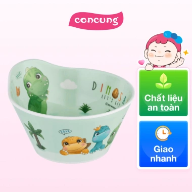 Bát ăn dặm melamine Moreware W6.015 tròn khủng long – Giá 72.000đ, an toàn, cao cấp 2