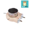 Bát ăn gỗ C34 Rutin cho chim, vẹt - Đựng nước gắn lồng gà, giá chỉ 35.000₫ (giá gốc 43.400₫) 2