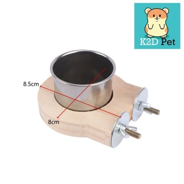 Bát ăn gỗ C34 Rutin cho chim, vẹt - Đựng nước gắn lồng gà, giá chỉ 35.000₫ (giá gốc 43.400₫) 2 Bát ăn gỗ C34 Rutin cho chim, vẹt - Đựng nước gắn lồng gà, giá chỉ 35.000₫ (giá gốc 43.400₫) 2