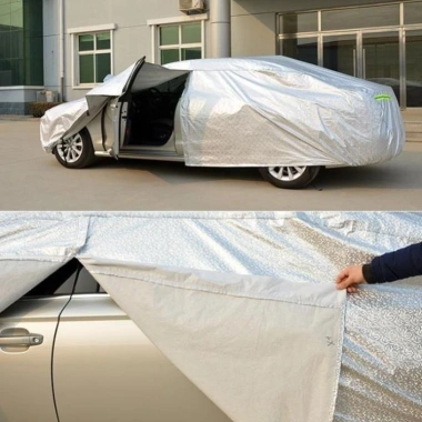 Bạt che phủ Mazda 2 Sedan 5 chỗ 3 lớp chống nắng mưa, không thấm nước, giá 299.000