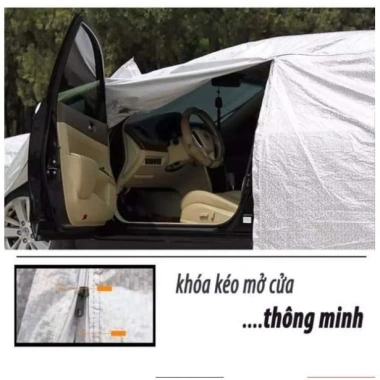 Bạt che phủ Mazda 6 5 chỗ 3 lớp, chống nắng mưa, không thấm nước - Giá chỉ 299.000đ