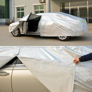 Bạt che phủ xe Kia Soluto 5 chỗ 3 lớp chống nắng mưa - Không thấm nước, giá 299k 4 Bạt che phủ xe Kia Soluto 5 chỗ 3 lớp chống nắng mưa - Không thấm nước, giá 299k 4