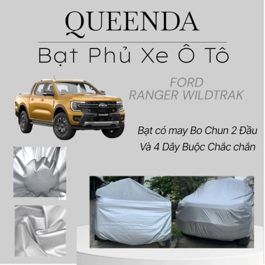 Bạt Phủ Bán Tải Ford Ranger Wildtrak Vải Dù Tráng Bạc Chống Mưa Nắng - Giá 822.220₫