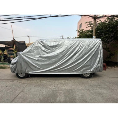 Bạt phủ Ford Transit 16 chỗ vải dù tráng bạc chống mưa nắng, kèm hộp đựng - Giá chỉ 1.15tr 7