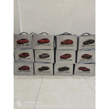Bạt phủ Jaguar XF vải dù tráng bạc chống mưa nắng, kèm hộp đựng tiện lợi - 599k