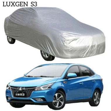 Bạt phủ LUXGEN S3 vải dù tráng bạc chống mưa nắng, kèm hộp đựng tiện lợi - 589.000₫