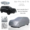Bạt Phủ Toyota Fortuner Vải Dù Tráng Bạc Chống Mưa Nắng - Kèm Hộp Đựng - 800k