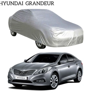 Bạt phủ xe Hyundai Grandeur vải dù tráng bạc chống mưa nắng, hộp đựng - 810.000 VND