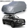 Bạt phủ xe ô tô BRILLIANCE V7 vải dù tráng bạc chống mưa nắng, kèm hộp đựng tiện lợi - Giá ưu đãi 639.000₫