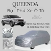 Bạt phủ xe ô tô GEELY COOLRAY vải dù tráng bạc chống mưa nắng, kèm hộp đựng tiện lợi - 599k