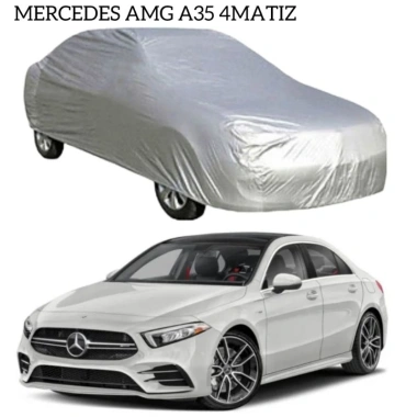 Bạt phủ xe ô tô Mercedes A35 4MATIC vải dù tráng bạc chống mưa nắng kèm hộp đựng tiện lợi 710.000 VND