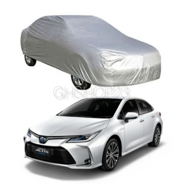 Bạt phủ xe ô tô Toyota Corolla Altis vải dù tráng bạc chống mưa nắng, kèm hộp đựng – 700.000₫