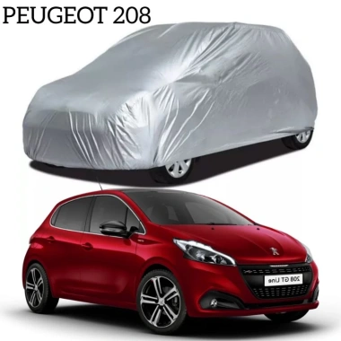 Bạt phủ xe PEUGEOT 208 vải dù tráng bạc chống mưa nắng, kèm hộp đựng tiện lợi, giá chỉ 599.000₫