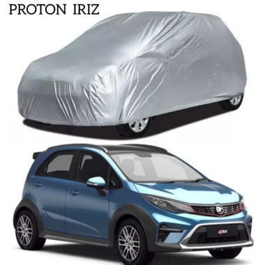 Bạt phủ xe PROTON IRIZ vải dù tráng bạc chống mưa nắng, kèm hộp đựng - Giá chỉ 499.000₫