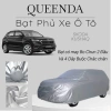 Bạt Phủ Xe Skoda Kushaq Vải Dù Tráng Bạc Chống Mưa Nắng và Hộp Đựng - Giá 599k