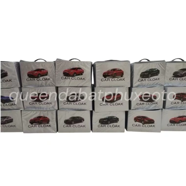 Bạt Phủ Xe Skoda Kushaq Vải Dù Tráng Bạc Chống Mưa Nắng và Hộp Đựng - Giá 599k