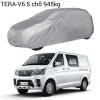 Bạt phủ xe tải Van TERA-V6 dù bạc chống mưa nắng, kèm hộp đựng tiện lợi 2