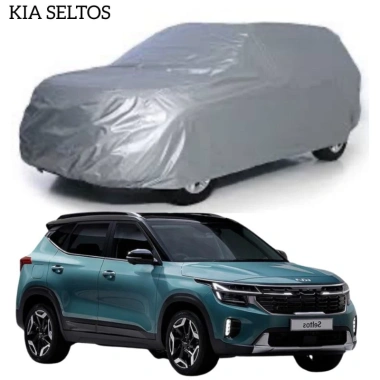 Bạt Trùm Kia Seltos Vải Dù Tráng Bạc Chống Mưa Nắng - Kèm Hộp Đựng, Giá 700k