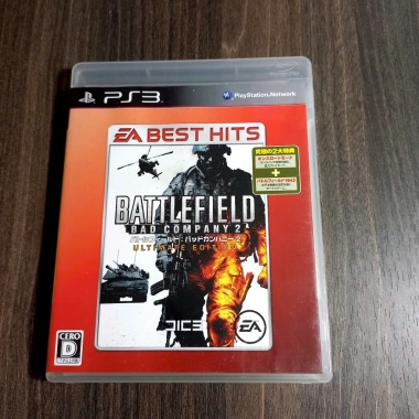 Battlefield Bad Company 2 PS3 Nhật Fullbox - Giá ưu đãi 200k, Tiếng Anh