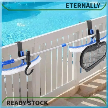 Bể bơi hàng rào móc kim loại - Tiện lợi treo skimmer, lưới hút chân không, giá ưu đãi 444.400 VND