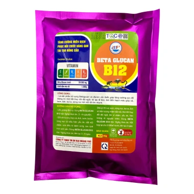Beta Glucan B12 Giải Độc Gan, Phục Hồi Tế Bào Máu Cá, Ếch, Lươn, Baba - 199.000₫ 2