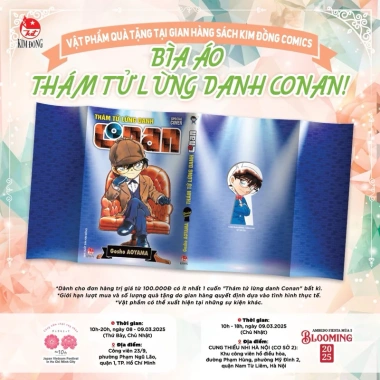 Bìa áo Conan FES-Color Japan - Giá chỉ 149.000đ (giảm 18%), chất liệu bền, thiết kế độc đáo 2 Bìa áo Conan FES-Color Japan - Giá chỉ 149.000đ (giảm 18%), chất liệu bền, thiết kế độc đáo 2