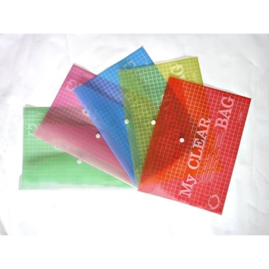 Bìa nút F4 My Clear Bag VC_CB 360 - Túi đựng tài liệu văn phòng phẩm, giá chỉ 20.000₫ 2