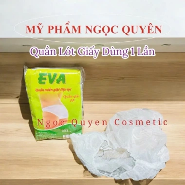 Bịch 6 cái Quần Lót Giấy EVA Dùng 1 Lần Giá 18.000 VND Thoáng Khí Tiện Lợi An Toàn 3 Bịch 6 cái Quần Lót Giấy EVA Dùng 1 Lần Giá 18.000 VND Thoáng Khí Tiện Lợi An Toàn 3