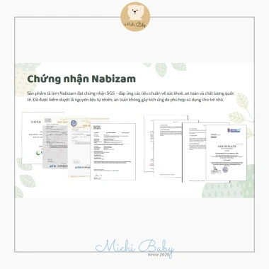 Bịch Bỉm Nabizam Ultra Thin Nội Địa Hàn Mềm Mại Mỏng Nhẹ Đủ Bé MC642 Ưu Đãi 953.700 VND 9 Bịch Bỉm Nabizam Ultra Thin Nội Địa Hàn Mềm Mại Mỏng Nhẹ Đủ Bé MC642 Ưu Đãi 953.700 VND 9