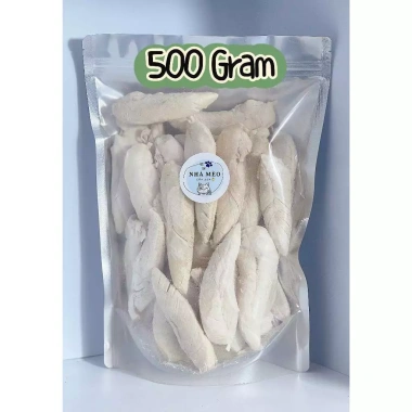 Bịch Lớn 500g Gà sấy khô, Viên rau xanh, Cá hồi, Gan, Trứng, Cá sấy khô cho chó mèo - Giá 137k 2