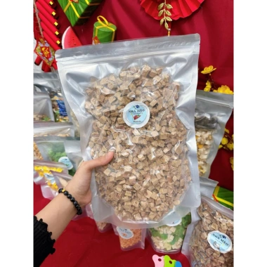 Bịch Lớn 500g Gà sấy khô, Viên rau xanh, Cá hồi, Gan, Trứng, Cá sấy khô cho chó mèo - Giá 137k 8