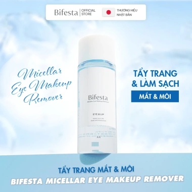 BIFESTA Dầu tẩy trang mắt Micellar 145ml - Giảm giá đặc biệt 164.945₫, tẩy sạch mascara nhanh chóng