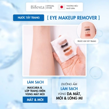 BIFESTA Dầu tẩy trang mắt Micellar 145ml - Giảm giá đặc biệt 164.945₫, tẩy sạch mascara nhanh chóng