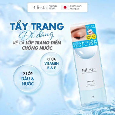 BIFESTA Dầu tẩy trang mắt Micellar 145ml - Giảm giá đặc biệt 164.945₫, tẩy sạch mascara nhanh chóng