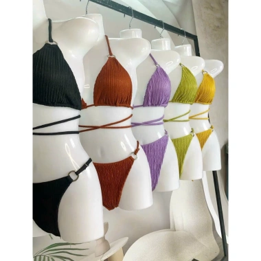 Bikini áo tam giác quần xịp luồng dây - Giá chỉ 199.000₫ (giảm từ 254.720₫) - Thiết kế sexy, thoải mái cho mùa hè