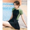 Bikini Đồ Bơi Nữ 2 Mảnh Dáng Váy Đen Quần Short Size M L XL Giá 189.000 3