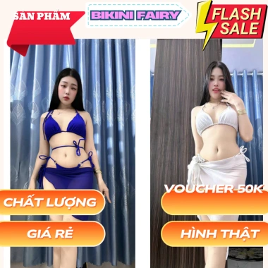 Bikini GECKO 2 Mảnh Tam Khăn Quấn Giác Xốp Văn 6 – Giá ưu đãi 199.000₫