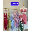 Bikini sét 3 món kèm khăn cột - Thời trang, chất liệu co giãn, giảm còn 199k 8