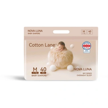 Bỉm Cotton Lane Nova Luna MC900 Siêu Mềm, Siêu Thấm Hút, Siêu Mỏng – Bé Thoải Mái Vận Động Giá 239.000