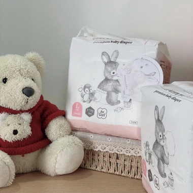Bỉm Momo Rabbit Nội địa Hàn Quốc dán/quần size S36/M32/L30/XL28 giảm giá 300k 3 Bỉm Momo Rabbit Nội địa Hàn Quốc dán/quần size S36/M32/L30/XL28 giảm giá 300k 3