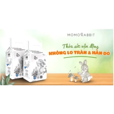 Bỉm Quần/Dán Momo Rabbit Nội Địa Hàn Quốc S36-M32-L28-XL22-XXL18 Organic - Giá 87.500₫ 8 Bỉm Quần/Dán Momo Rabbit Nội Địa Hàn Quốc S36-M32-L28-XL22-XXL18 Organic - Giá 87.500₫ 8
