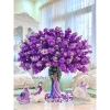 Bình cắm hoa 3D Gốm Bát Tràng hình cô gái màu tím - Gốm cao cấp, giá 345.000₫ 9