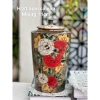 Bình cắm hoa Bát Tràng thạp vai vuông 31x11cm, vẽ tay - gốm sứ đẹp giá rẻ 2