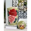 Bình cắm hoa Bát Tràng thạp vai vuông 31x11cm, vẽ tay - gốm sứ đẹp giá rẻ 9