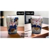 Bình cắm hoa men rạn họa tiết hoa sen cao cấp Bát Tràng GSNP - Giá chỉ 350.000đ 9