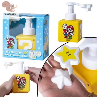 Bình Đựng Xà Phòng Bros Nhựa - Chai Dầu Gội, Sữa Tắm, Bọt Ngôi Sao, Quà Tặng COD 504k 2
