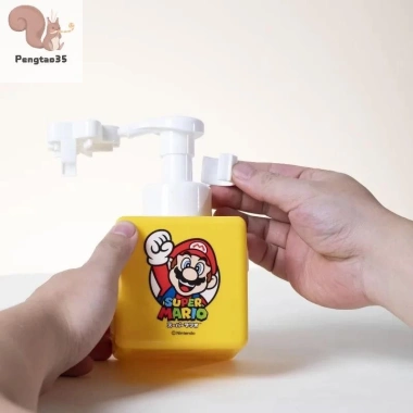 Bình Đựng Xà Phòng Bros Nhựa - Chai Dầu Gội, Sữa Tắm, Bọt Ngôi Sao, Quà Tặng COD 504k 8