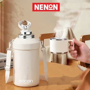 Bình Giữ Nhiệt 1500ml INOX 316 Giữ Nhiệt 24H Tay Cầm Dây Đẹp - Giảm 87600đ còn 365000đ 3 Bình Giữ Nhiệt 1500ml INOX 316 Giữ Nhiệt 24H Tay Cầm Dây Đẹp - Giảm 87600đ còn 365000đ 3